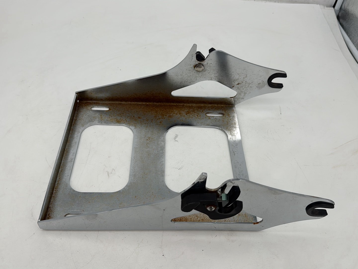 2013 Harley Street Glide Touring FLHX OEM Rear Back Luggage Rack Storage Baggage Bar