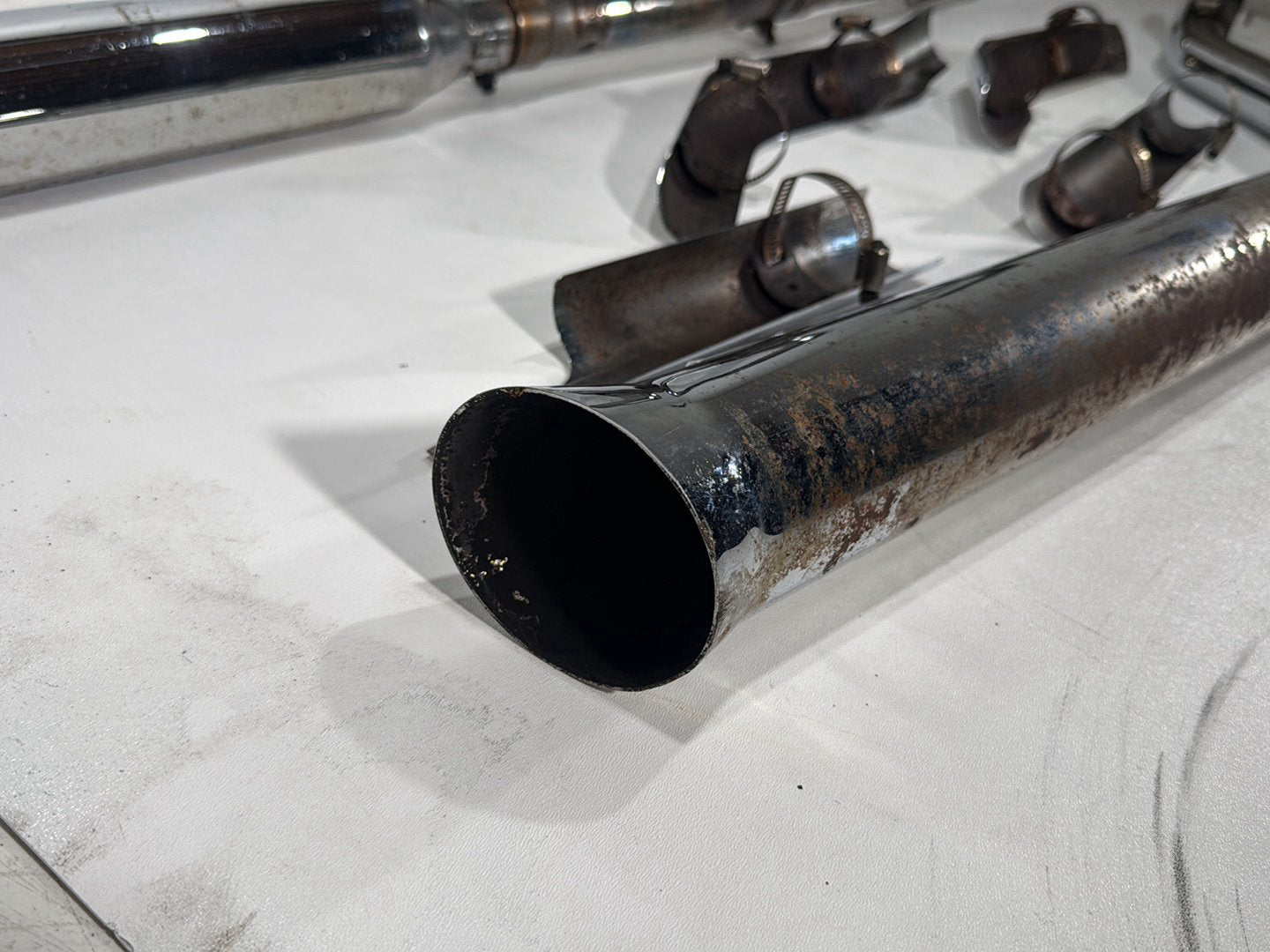 1996 Harley Electra Glide Touring FLHT OEM Exhaust System Header Pipe
