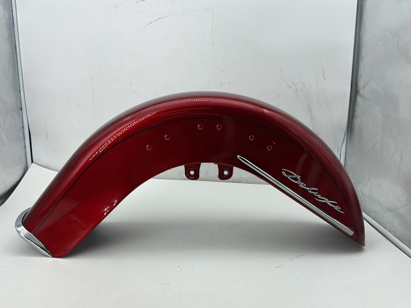 2008 Harley Softail Deluxe FLSTN OEM Front Wheel Fender Shell Panel