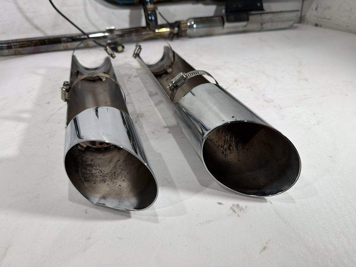2014 Harley Softail Slim FLS OEM Exhaust Header Pipes Muffler