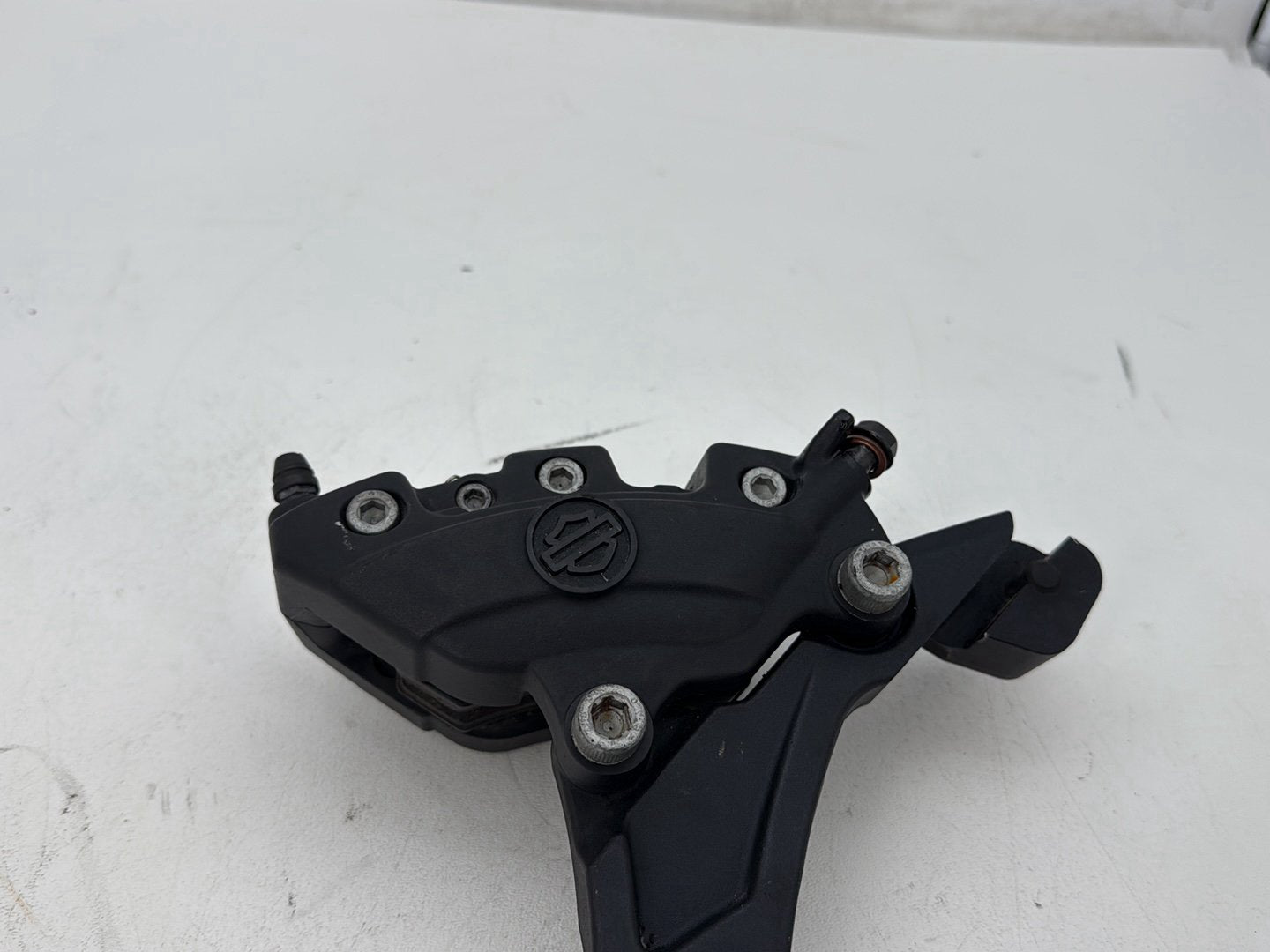 2014 Harley Electra Glide Touring CVO Screamin Eagle OEM Rear Back Brake Caliper w/ Bracket