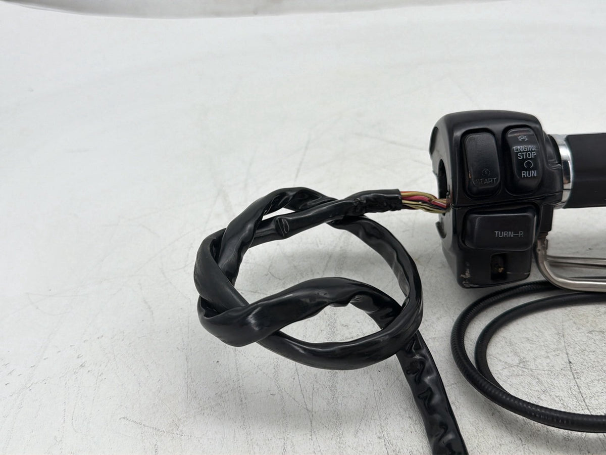 99 Harley Electra Glide Right Engine Start Kill Switches Controls WILLIE G SKULL