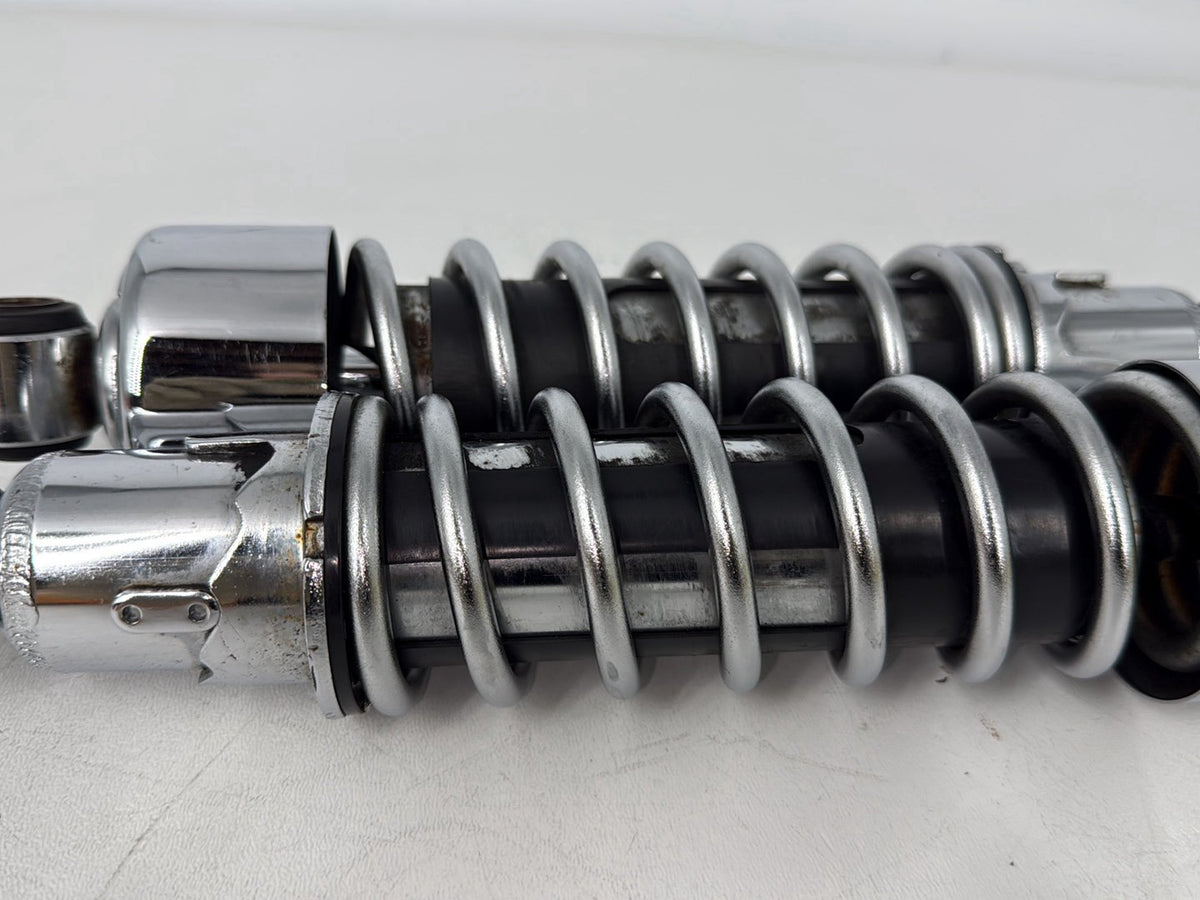 05 Harley Sportster XL883C 883 Custom OEM Rear Left Right Shock Absorbers 12.5"