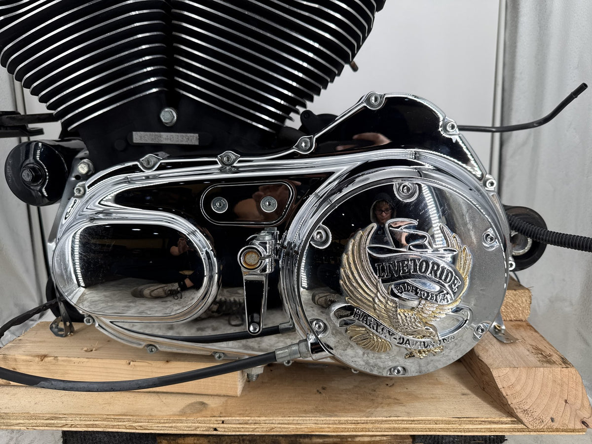 05 Harley Sportster 1200 Custom XL1200C CARB 1200 Engine Motor Transmission 10K