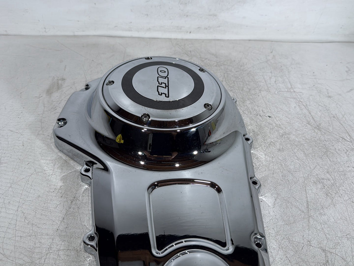 2013 Harley Electra Glide Touring CVO Eagle OEM Outer Primary Clutch 110 Cover