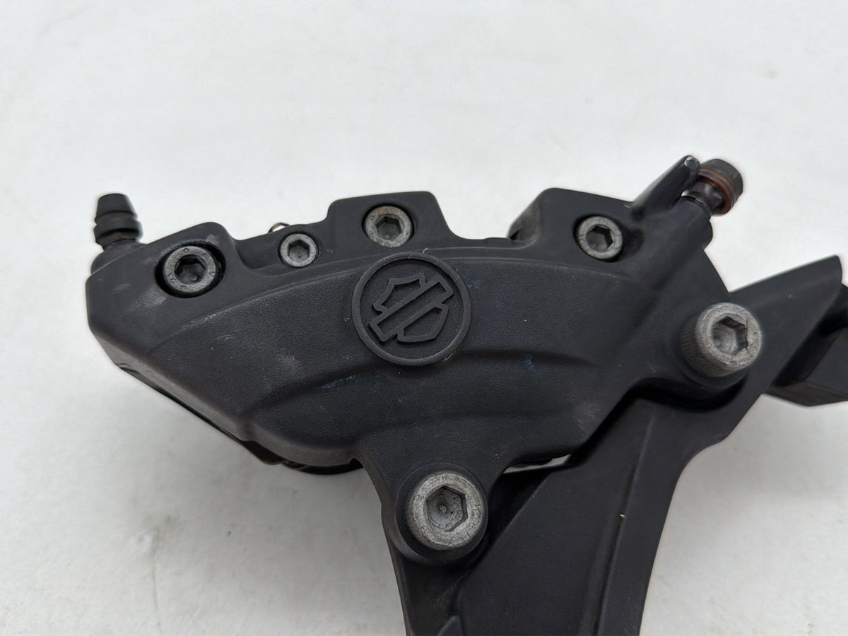 2010 Harley Street Glide Touring FLHX OEM Rear Back Brake Caliper w/ Bracket