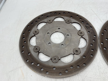 2010 Harley Dyna Fat Bob FXDF OEM Front Brake Rotors Disc Pair
