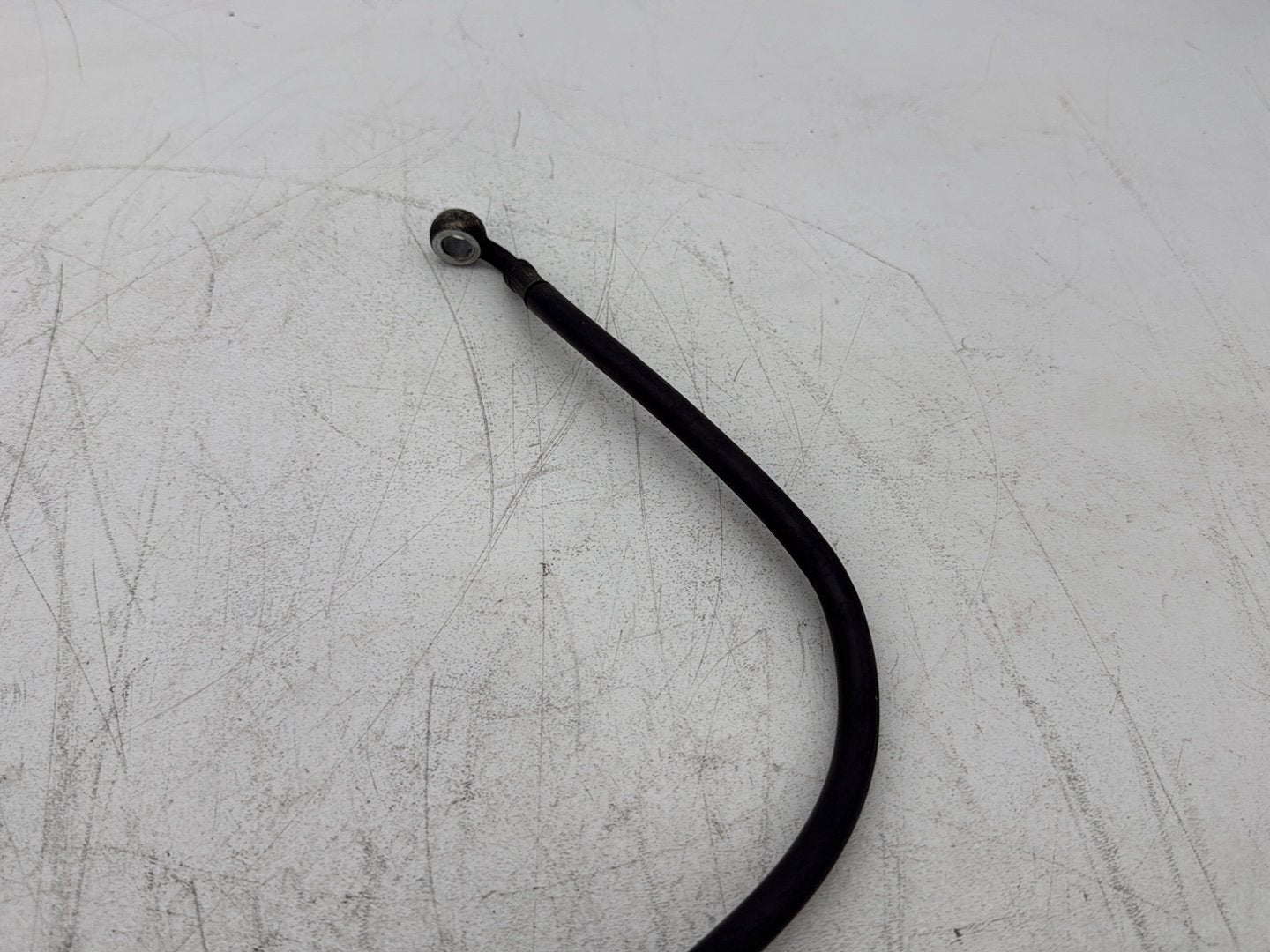 2011 Harley Softail FLSTFB Fat Boy OEM Rear Brake Hose Line Pipe ABS 43384-11