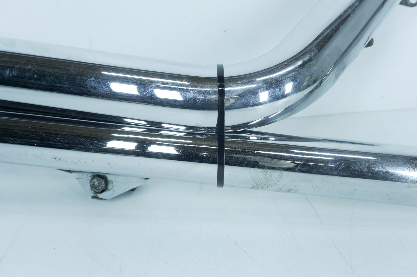 1999 - 2006 Harley-Davidson Softail Night Train Exhaust Header Pipes Muffler  	65401-00B