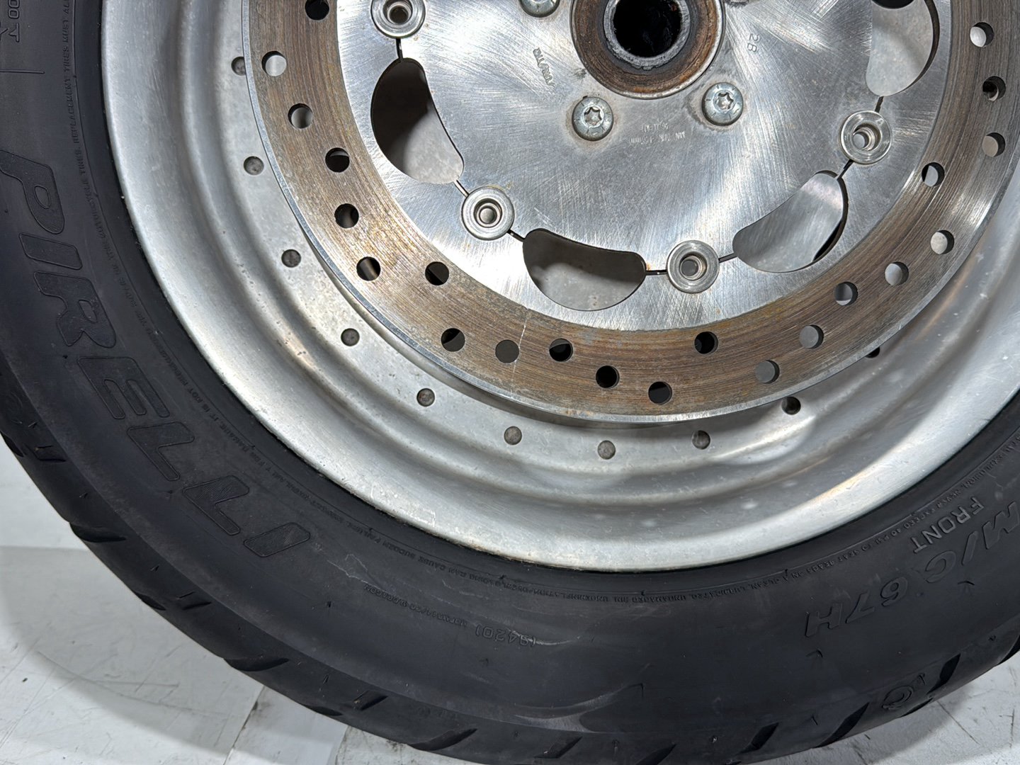 2012 Harley Dyna FXDF Fat Bob OEM Front & Rear Wheel Rim Tire