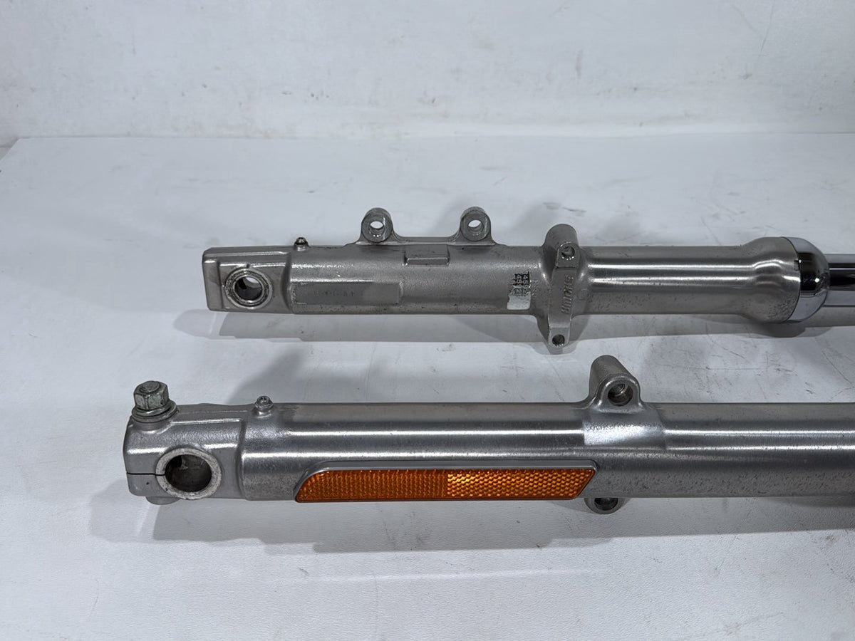 2001 Harley Sportster 883 Hugger XLH883 OEM Front Triple Tree Set & LH RH Fork Legs Sliders