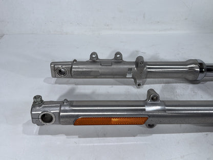 2001 Harley Sportster 883 Hugger XLH883 OEM Front Triple Tree Set & LH RH Fork Legs Sliders