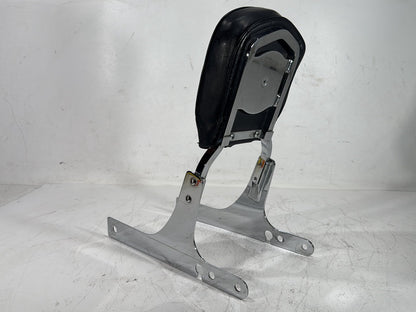 2003 Harley Dyna Wide Glide FXDWG OEM Rear Sissy Bar w/ Backrest Cushion Pad