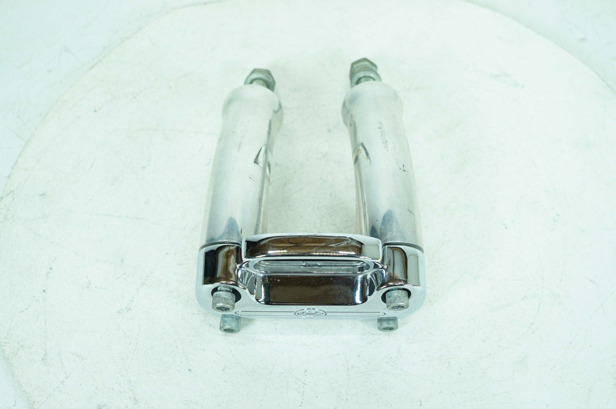 2008 Harley Dyna FXDL Low Rider OEM Front Handlebar Riser Top Clamp Chrome