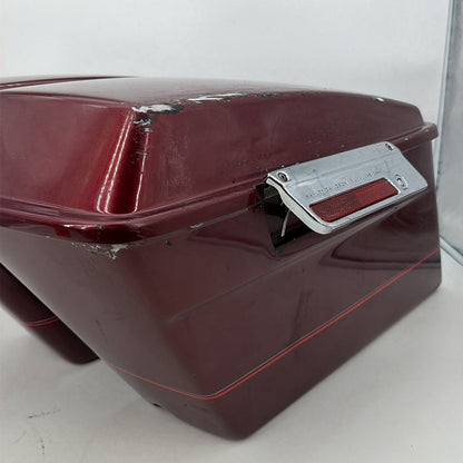 1999 - 2006 Harley-Davidson Touring Road King Left Right Saddlebags Luggage NOKey 90752-93