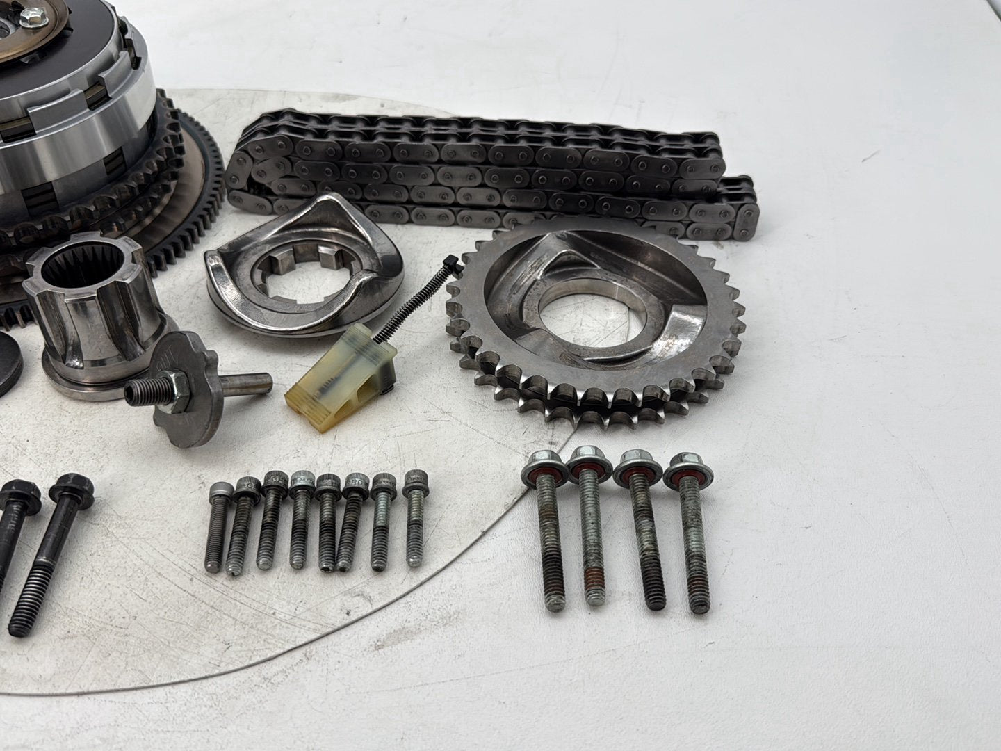 2007 Harley Touring FLHTP Electra Glide Police OEM Clutch Basket Chain Tensioner Kit