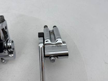 2007 - 2011 Harley-Davidson Touring Electra Glide Ultra Passenger Left & Right Foot Pegs Kuryakyn