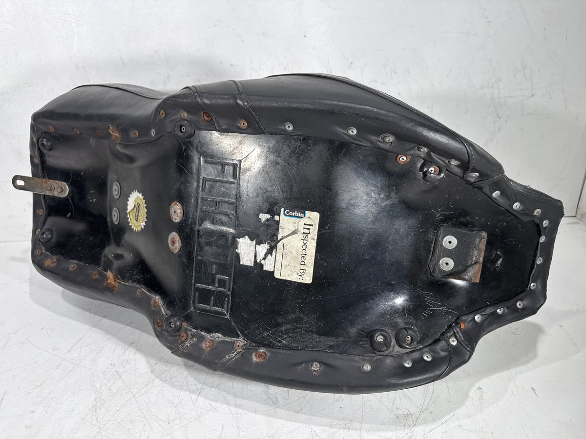 1996 Harley Electra Touring Ultra Passenger Rider Driver Seat Saddle CORBIN TORN