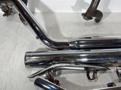 1999 - 2006 Harley-Davidson Touring Electra Glide Classic Exhaust Header Pipes Muffler 65621-99B