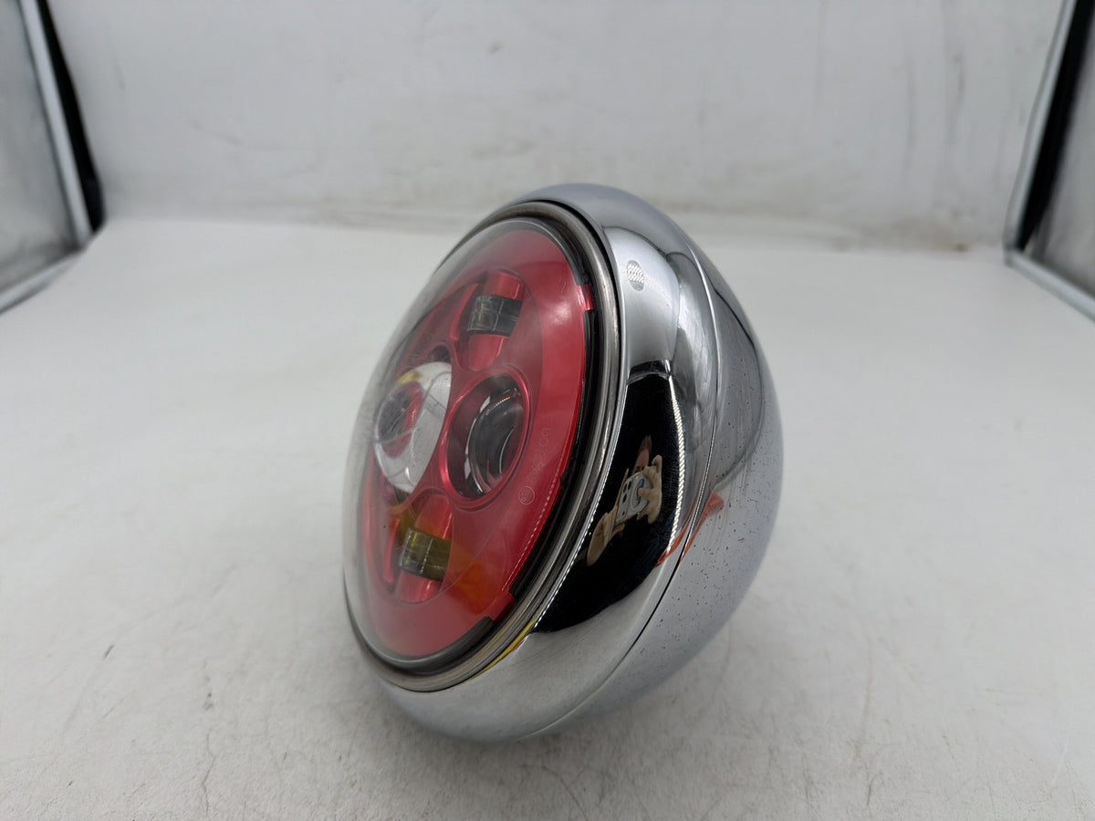 2002 Harley Heritage Softail Classic OEM Headlight Headlamp Head Lamp Light LED