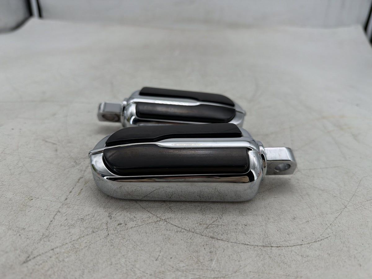 2009 Harley Electra Glide Touring CVO Eagle OEM Left & Right Step Foot Rest Pegs
