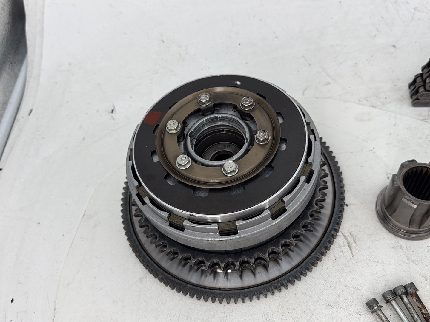 2006 Harley Dyna Super Glide Custom FXDCI OEM Clutch Basket Chain Tensioner Kit