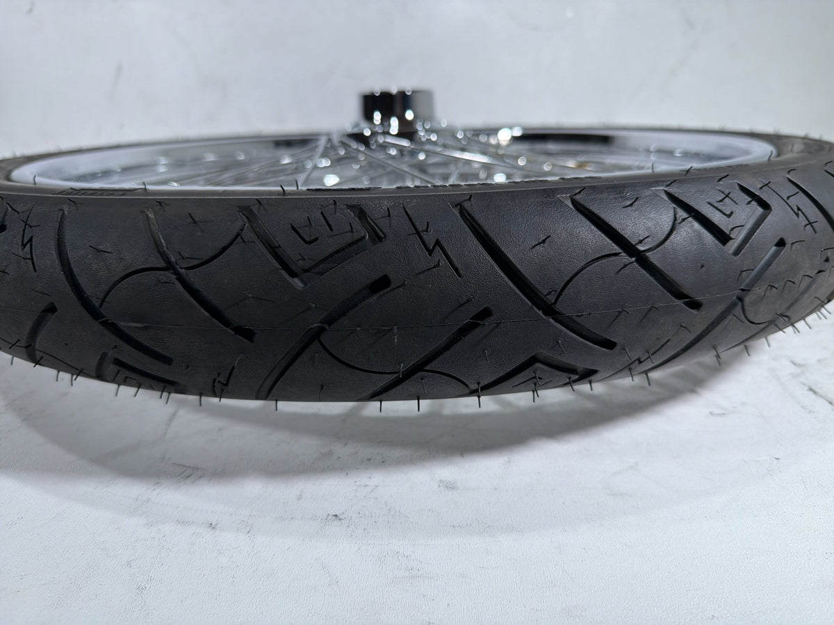 2006 Harley Softail Deuce FXSTDI OEM Front Wheel Rim Tire Spoked 90/80-21 21"