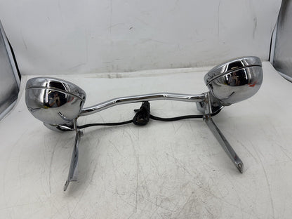 2006 Harley Softail FLSTCI Heritage Classic OEM Front Turn Signal Indicators Aux Light Bar