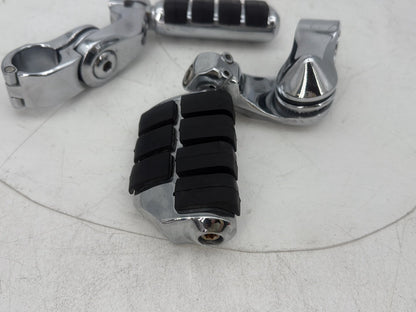 2007 - 2012 Harley-Davidson Touring Electra Glide Ultra Front Right Left Highway Foot Pegs KUR-4050