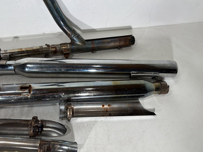 1999 - 2006 Harley-Davidson Touring Electra Glide Classic Exhaust Header Pipes Muffler 65621-99B