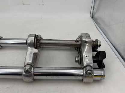 1999 - 2006 Harley-Davidson Dyna Super Glide Front Triple Tree Set & LH RH Fork Legs Sliders 45739-87 , 46076-04