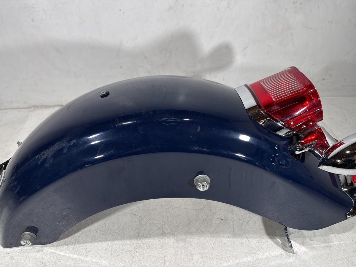 11 Harley Electra Glide Touring Police OEM Rear Wheel Fender & Turn Signals Bar