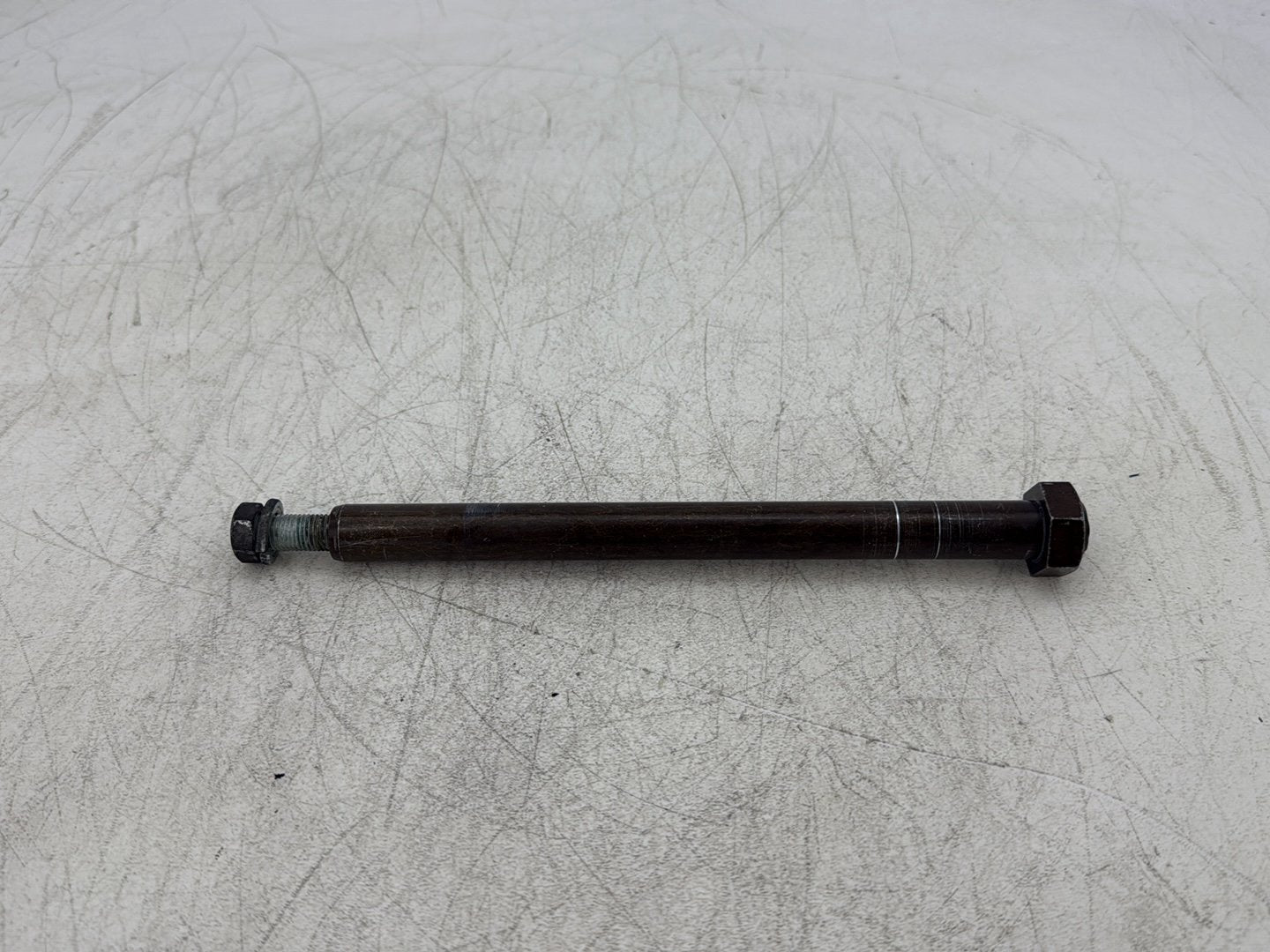 2004 Harley Dyna Super Glide FXDI OEM Rear Fork Swingarm Pivot Bolt Shaft