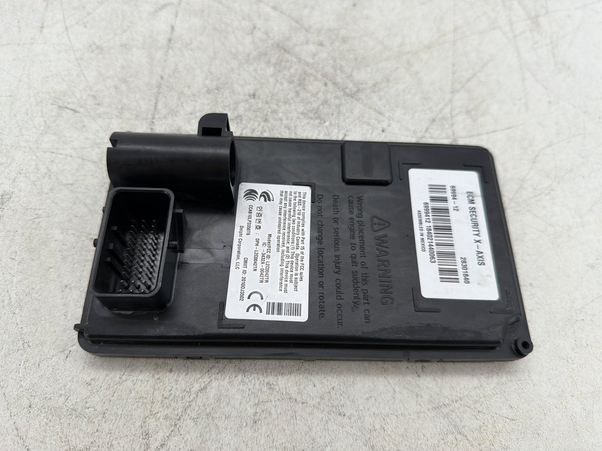 2012 Harley Dyna Fat Bob FXDF 103 OEM Body Control Module BCU BCM