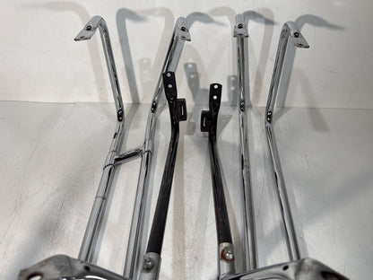 2007 - 2012 Harley-Davidson Touring Electra Glide Ultra Rear Left Right Saddlebag Guard Rails Bar 49193-93