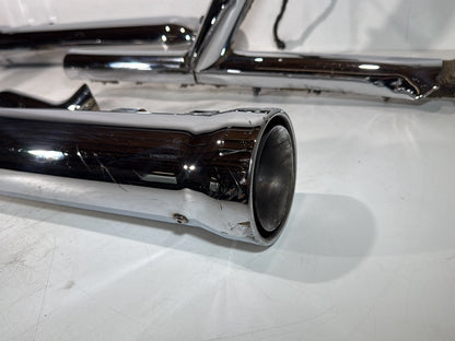 2008 Harley Touring Electra Glide Ultra OEM Exhaust Header Pipes Muffler COBRA