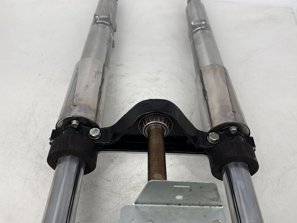 01 Harley Touring Electra Classic Front Triple Tree Set LH RH Fork Legs Sliders