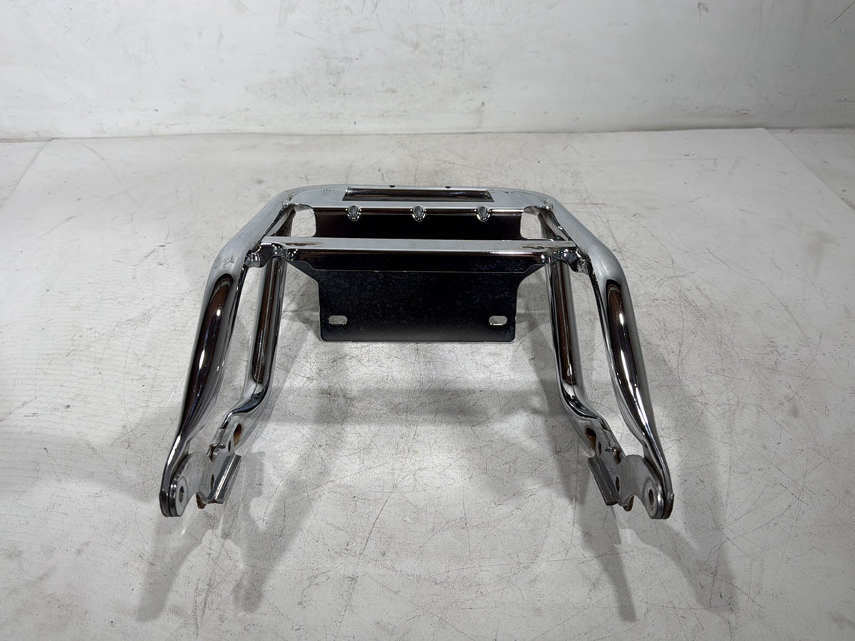 2012 Harley Electra Glide Touring Ultra OEM Rear Back Luggage Rack Storage Baggage Bar