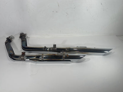 2004 Harley Softail FLSTC Heritage Classic OEM Exhaust Header Pipes Muffler