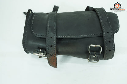 1991 - 2003 Harley-Davidson Sportster  Front Onboard Tool Bag Leather Storage Leather
