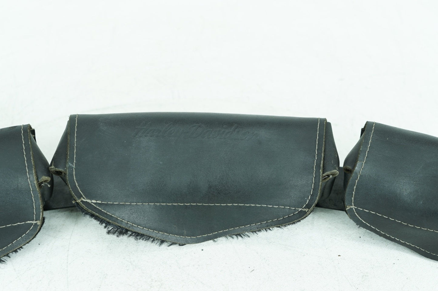 1999 - 2006 Harley-Davidson Touring Electra Glide Classic Front Onboard Tool Bag Leather Storage Pouch bag