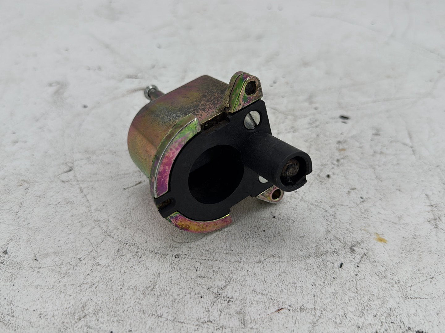 1997 Harley Road King Touring Police Fork Lock Switch Cylinder Barrel Lockset NOKey