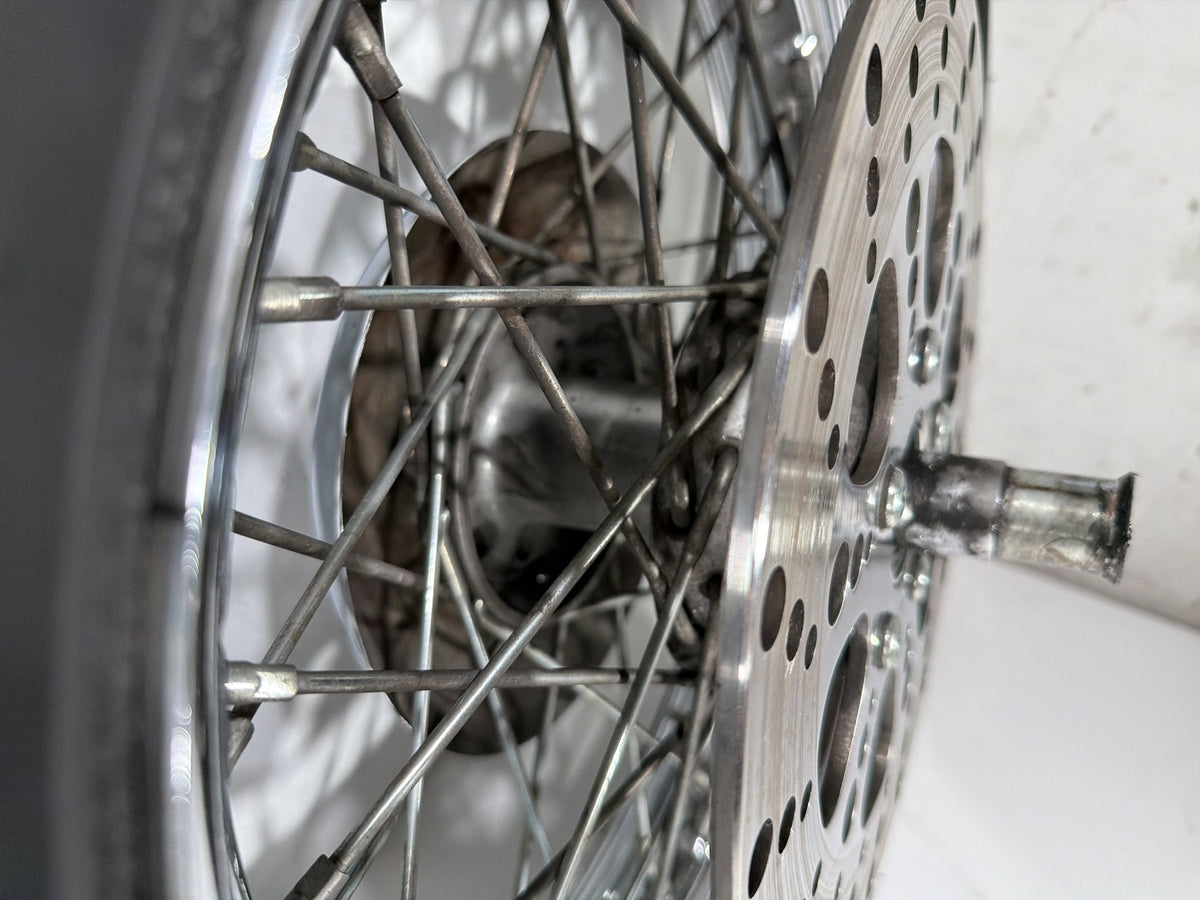 97 Harley Heritage Softail Classic Front Rear Wheel Rim Tire Spoked MT90B16 16"