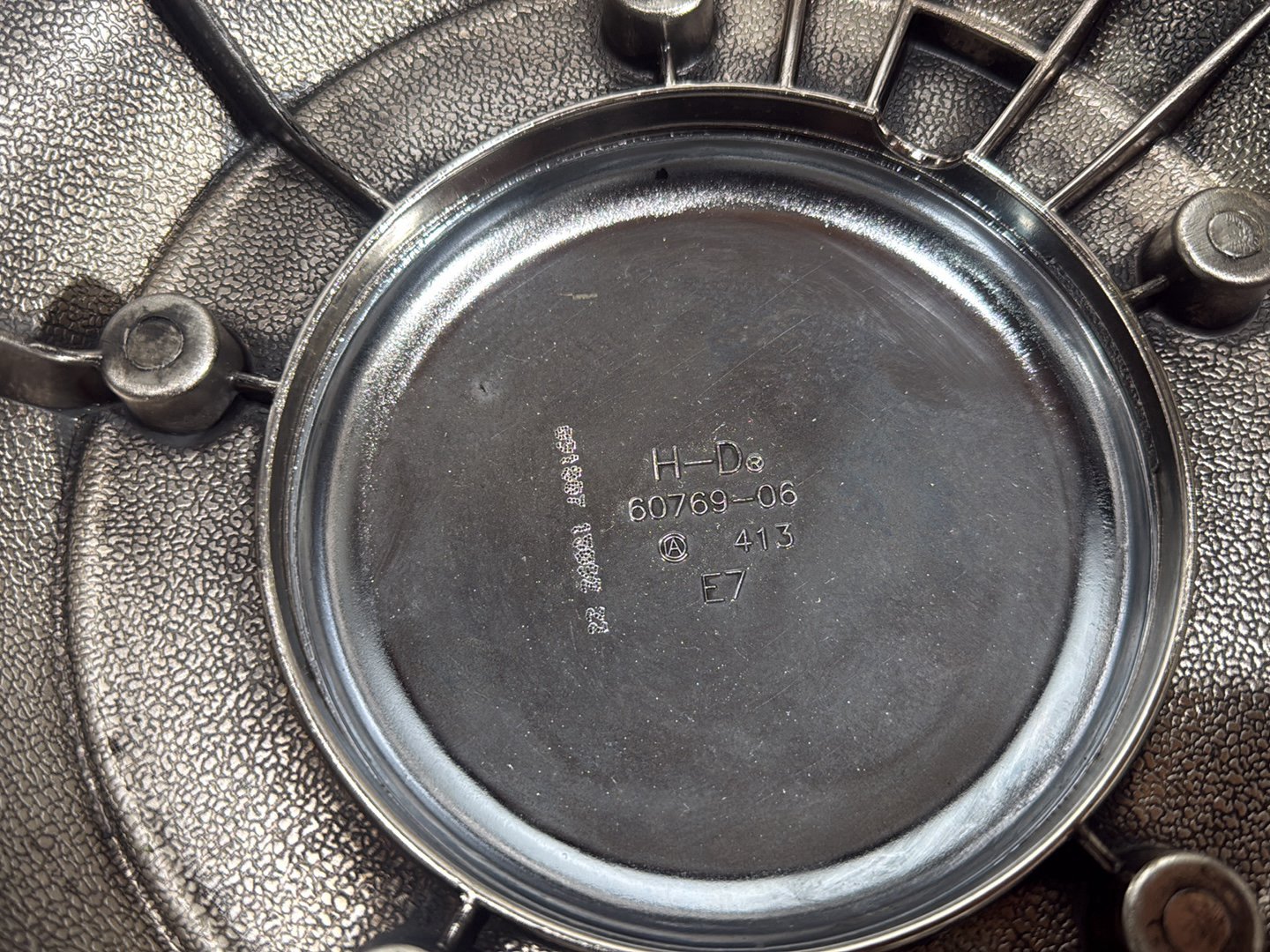 2008 Harley Electra Glide Touring Ultra OEM Outer Primary Clutch Cover DENTED