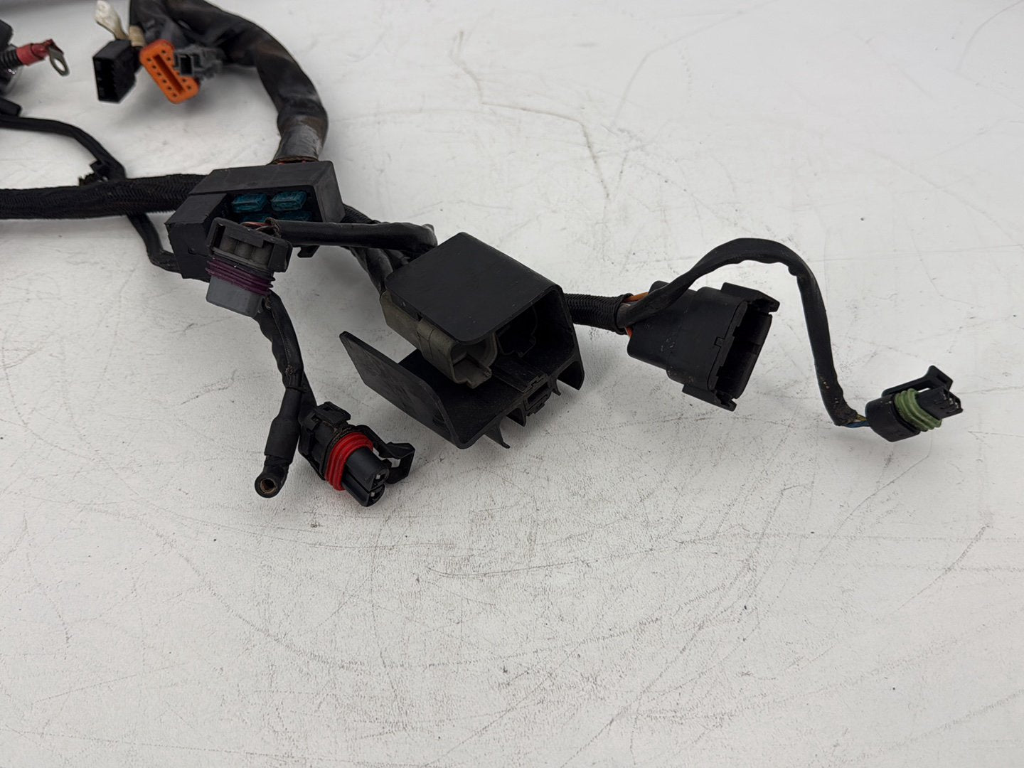 2005 Harley Sportster XL883C 883 Custom OEM Main Wire Wiring Harness Ignition Switch NOKey