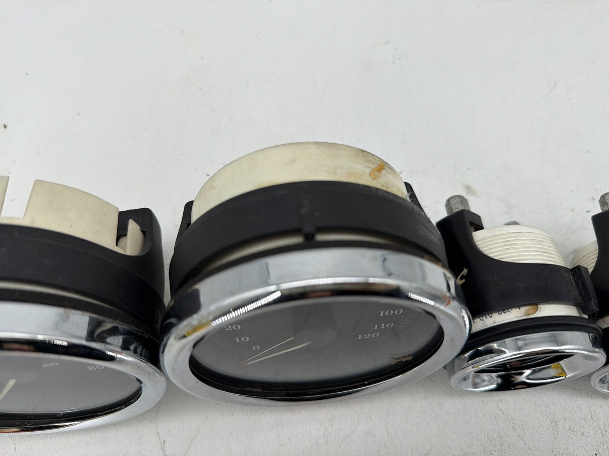 2002 Harley Electra Glide Touring OEM Air Oil Volt Fuel Tacho Speedo Gauges 96K