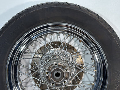 2005 Harley Dyna FXDWG Wide Glide OEM Rear Wheel Rim Tire Spoked
