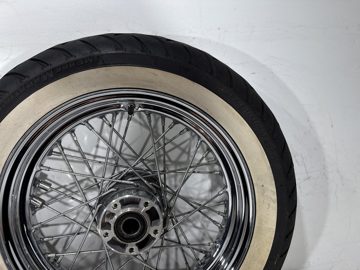 2004 Harley Road King Touring Classic OEM Front Rear Wheel Rim Tire Spoked 16"