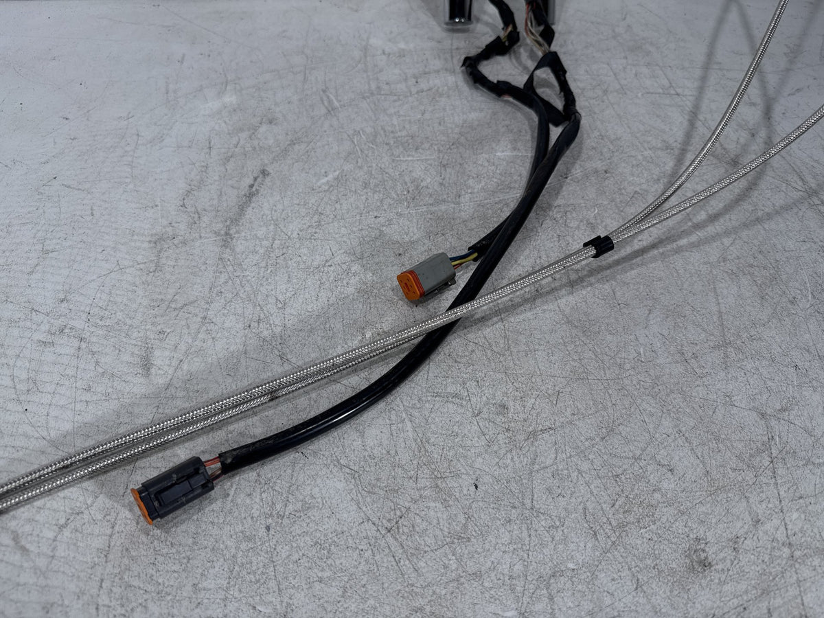 2002 Harley Dyna Wide Glide FXDWG OEM Handlebars Left Right Switches Controls