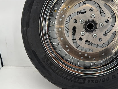 2007 Harley Softail Heritage Classic FLSTC OEM Rear Wheel Rim Tire Spoked